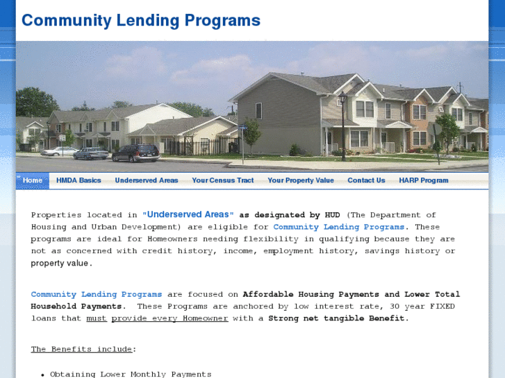 www.communitylendingprograms.com