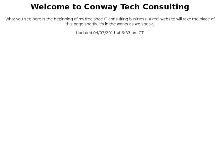 www.conwaytechconsulting.com