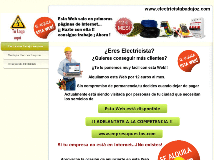 www.electricistabadajoz.com