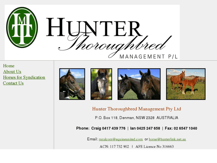 www.hunterhorsesales.com