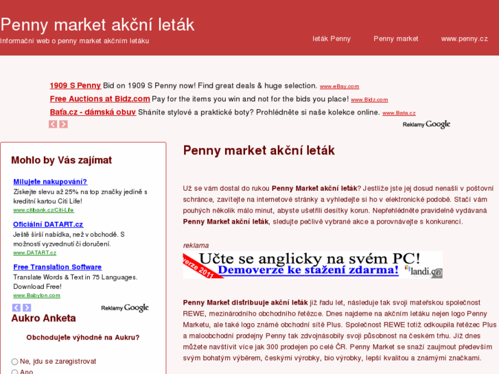 www.pennymarket-akcni-letak.info