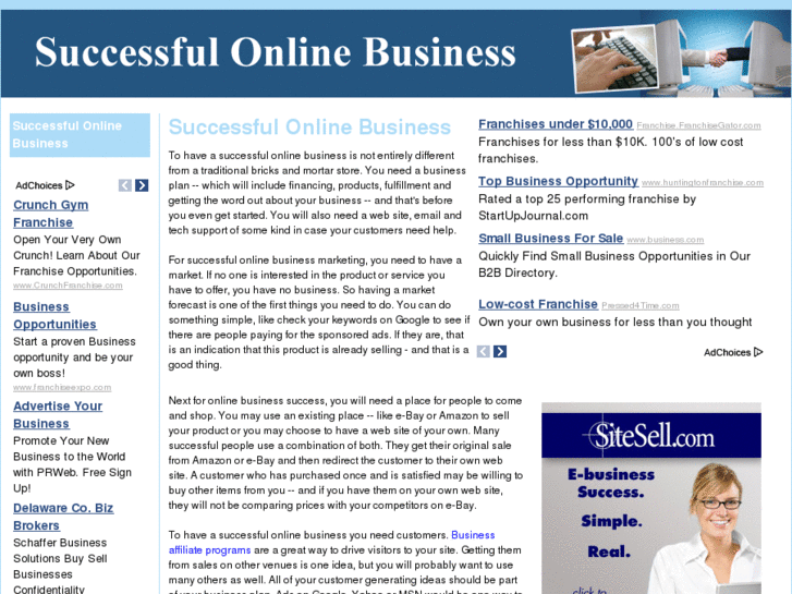 www.successfulonlinebusinesses.net