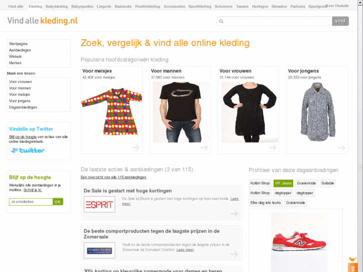 www.vindallekleding.nl