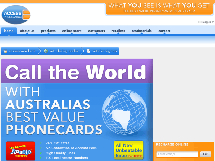 www.accessphonecards.com.au