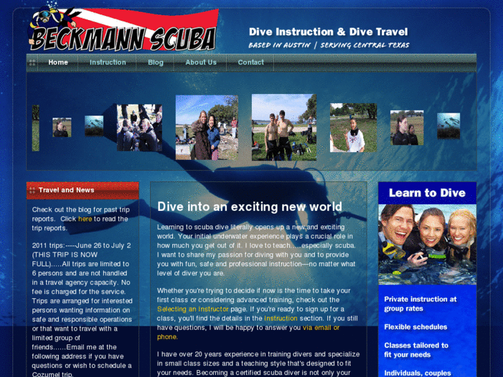 www.beckmannscuba.com