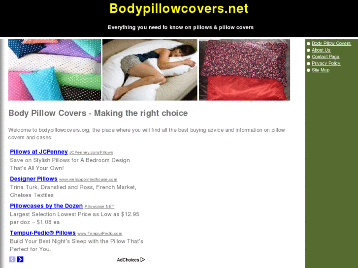 www.bodypillowcovers.net