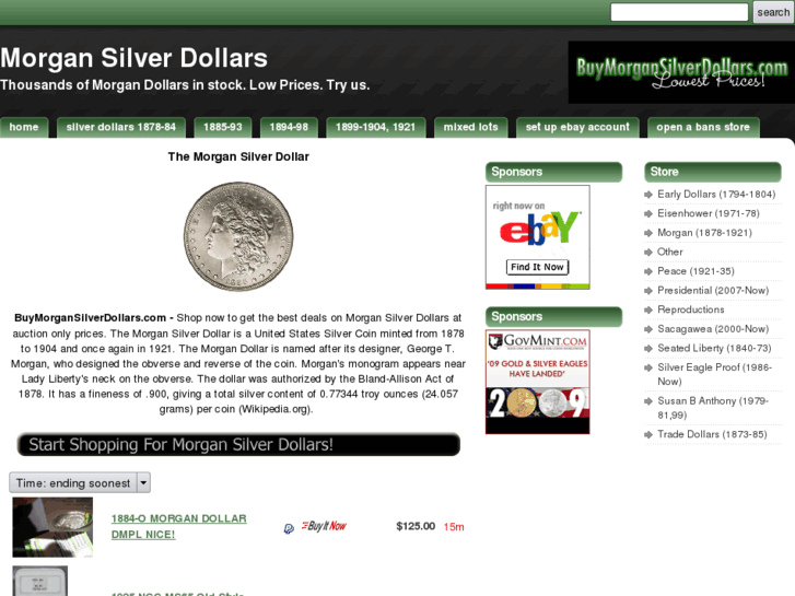 www.buymorgansilverdollars.com