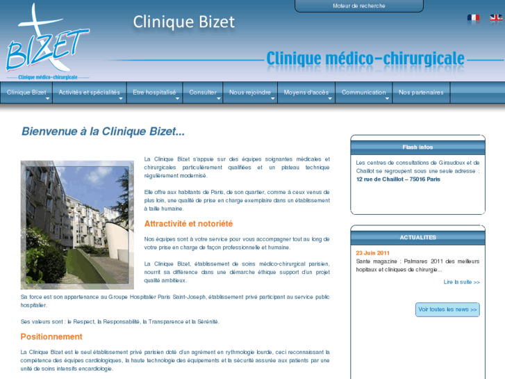 www.cliniquebizet.com