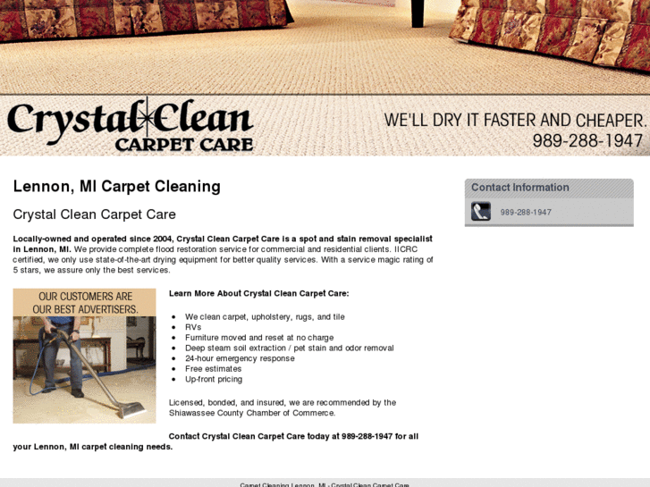 www.crystalcleancarpetcaremi.com