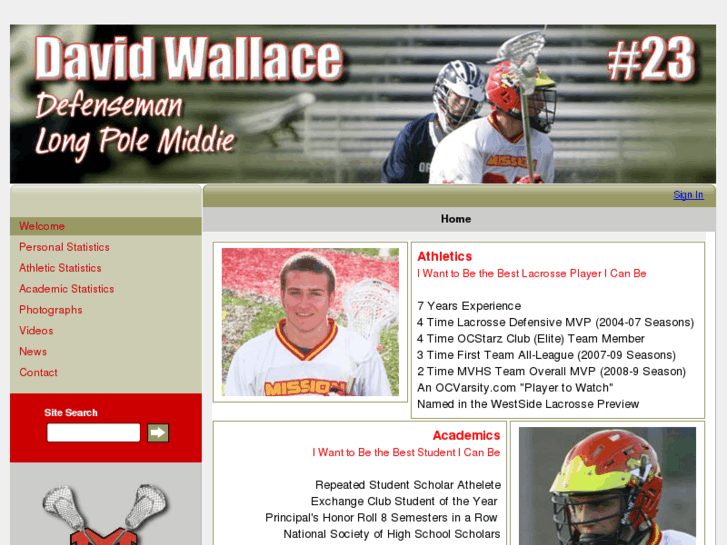 www.davidwallacelacrosse.com