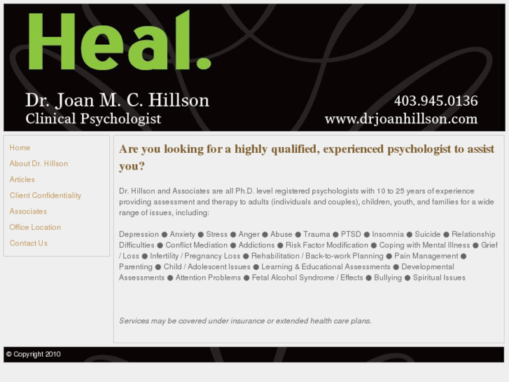 www.drjoanhillson.com