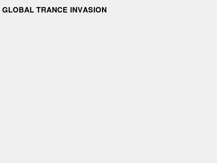 www.globaltranceinvasion.com