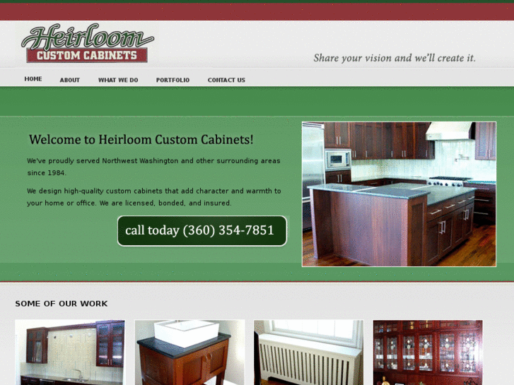 www.heirloomcustomcabinets.com