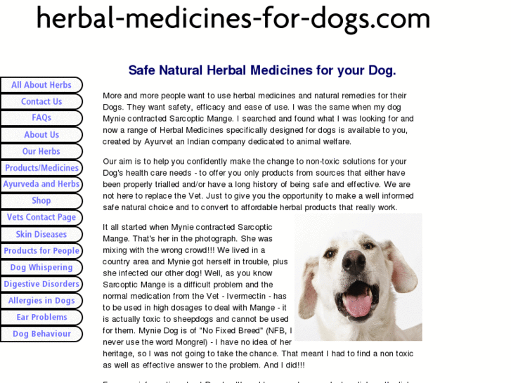 www.herbal-medicines-for-dogs.com