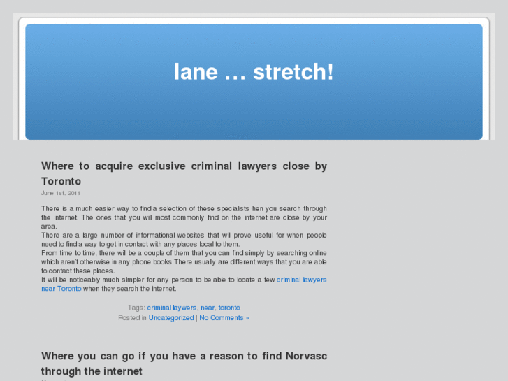 www.lanestretch.com