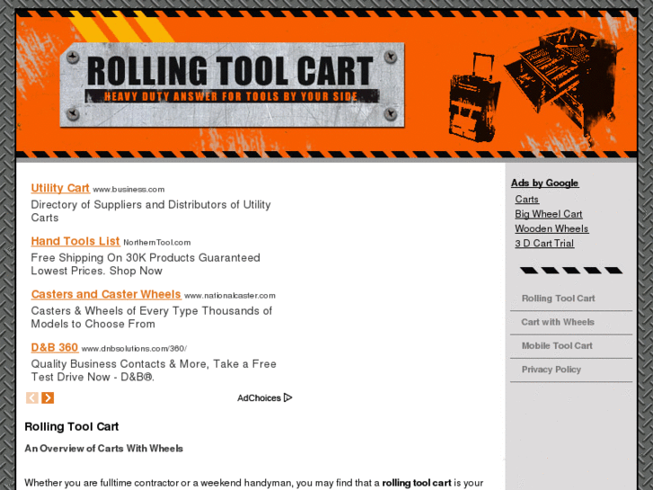 www.rollingtoolcart.net