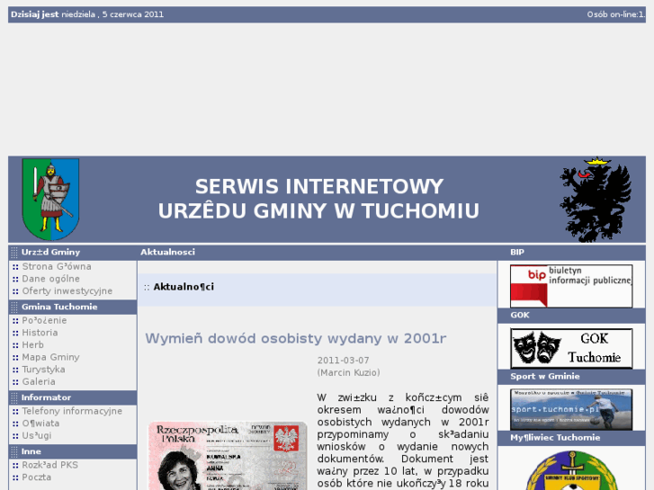 www.tuchomie.pl