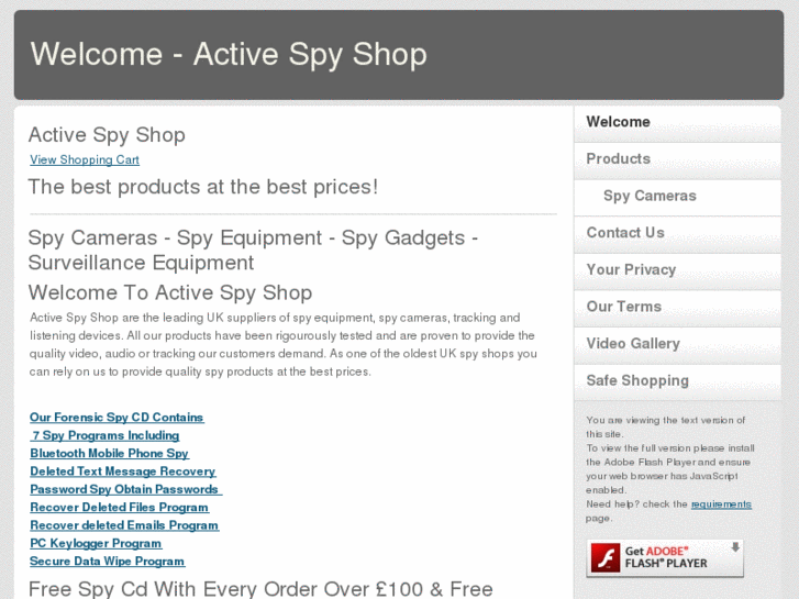 www.active-spy-shop.co.uk