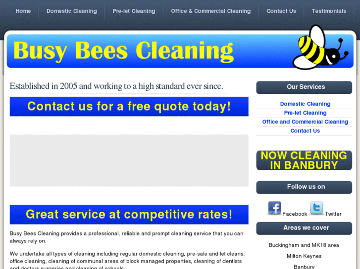 www.busybeescleaning.com