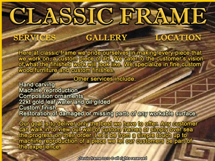 www.classic-frame.net