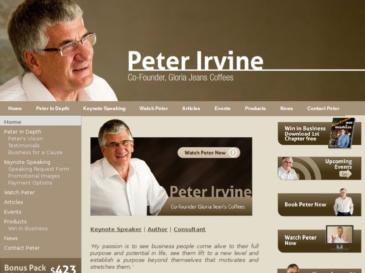 www.peterirvine.com.au