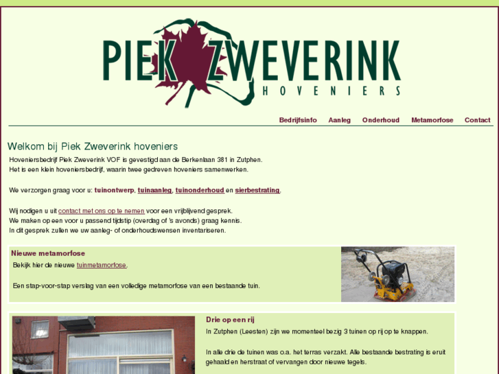 www.piekzweverink.nl