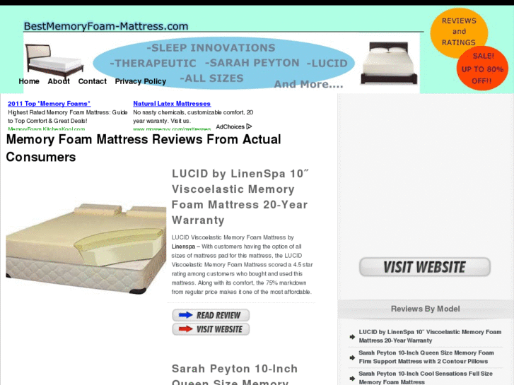 www.bestmemoryfoam-mattress.com