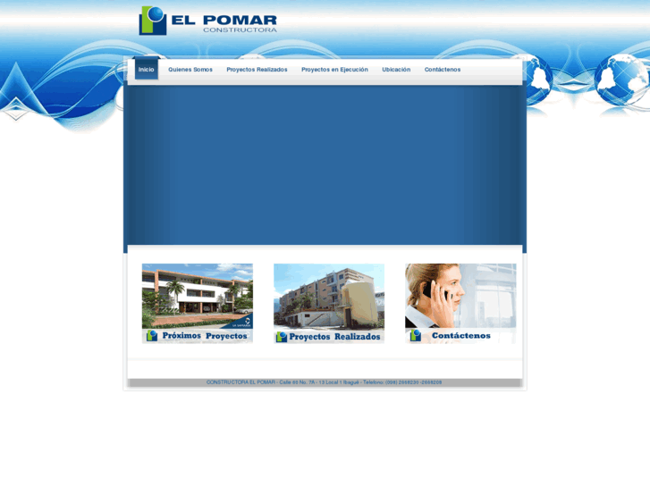 www.constructoraelpomar.com