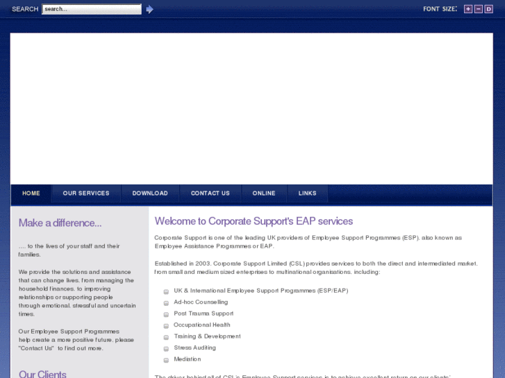 www.corpsupport.net