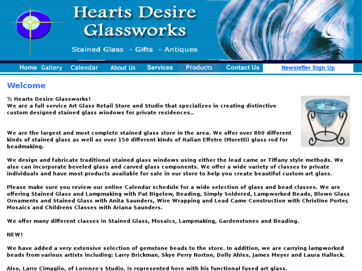 www.heartsdesirestainedglass.com