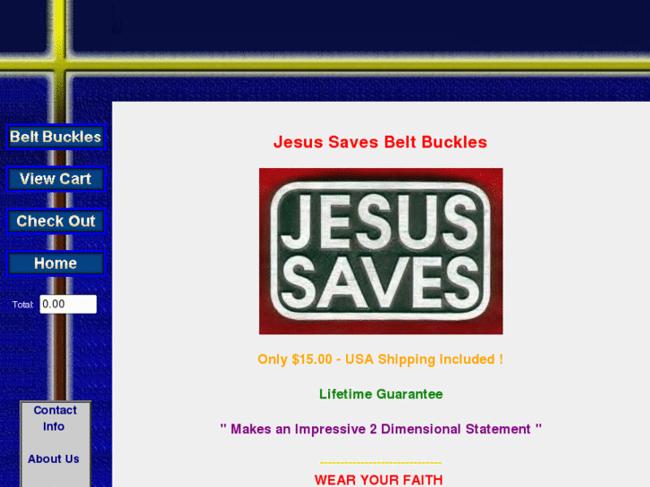 www.jesussavesbeltbuckles.com