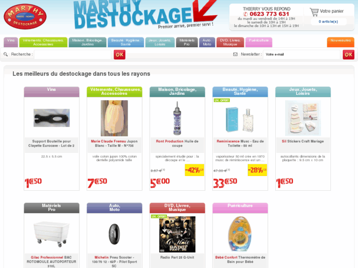 www.marthy-destockage.com