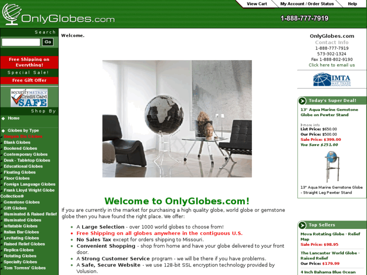 www.onlyglobes.com