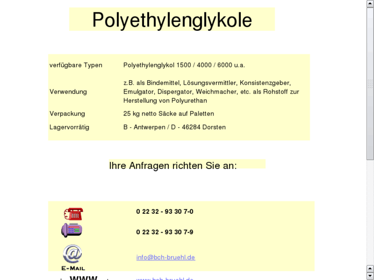 www.polyethylenglykol.com