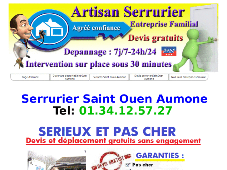 www.serrurerie-saintouenaumone.com