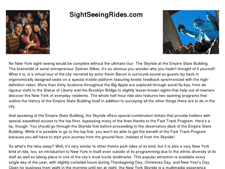 www.sightseeingrides.com