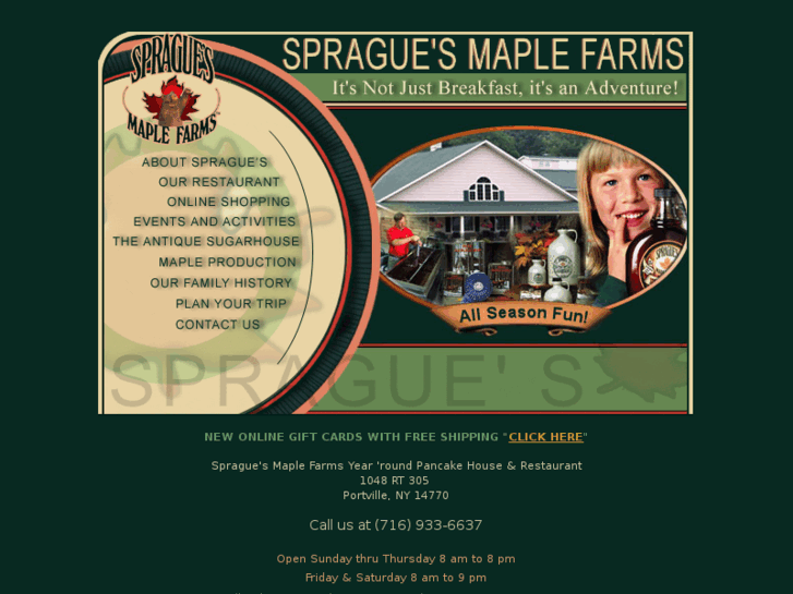 www.spraguesmaplefarms.com