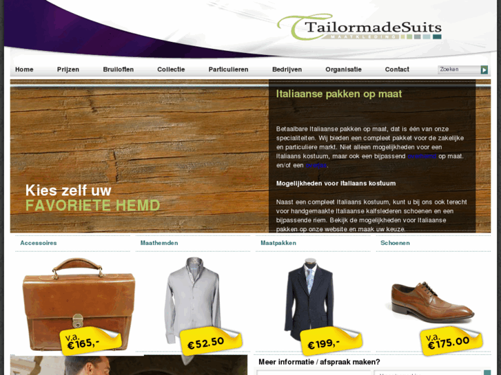 www.tailormadesuits.nl