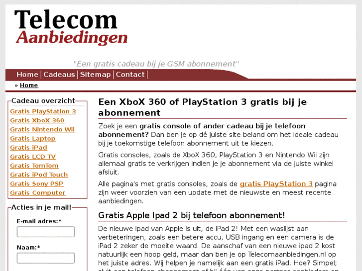 www.telecomaanbiedingen.nl