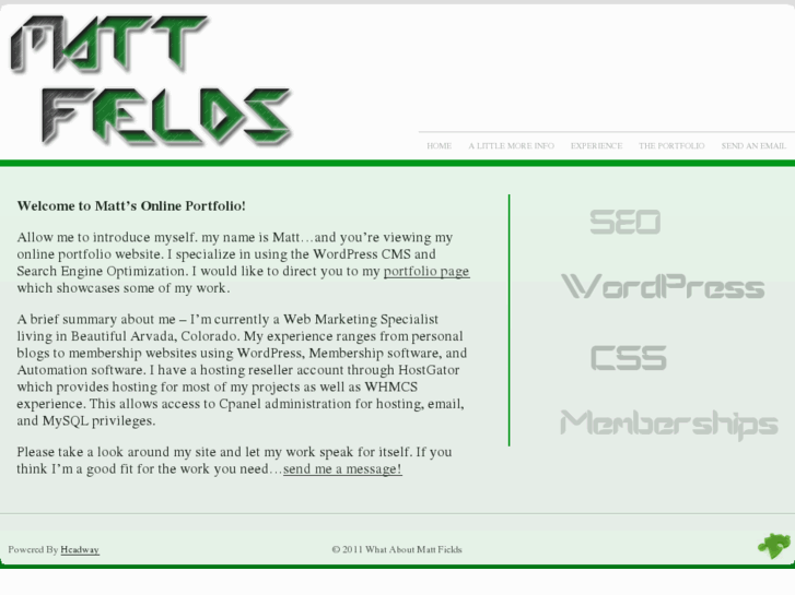 www.whataboutmattfields.com