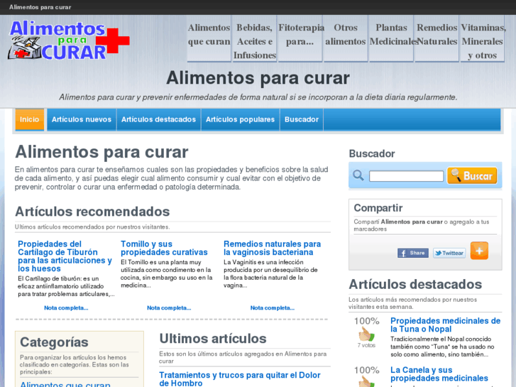 www.alimentosparacurar.com