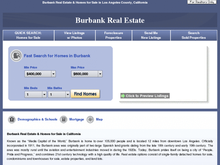 www.burbank-homes-4-sale.com