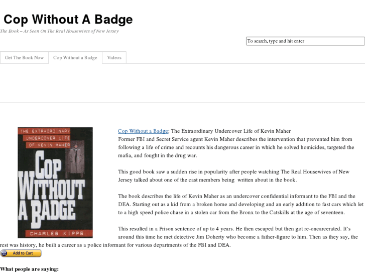 www.copwithoutbadge.com