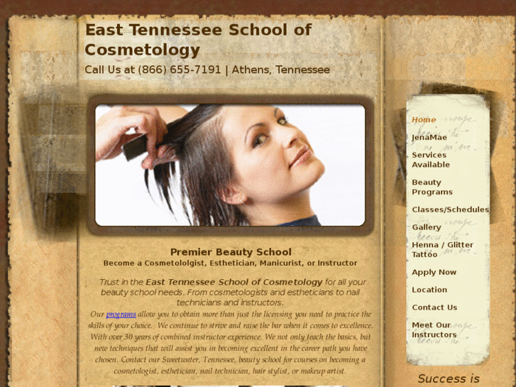 www.easttnschoolofcosmetology.com