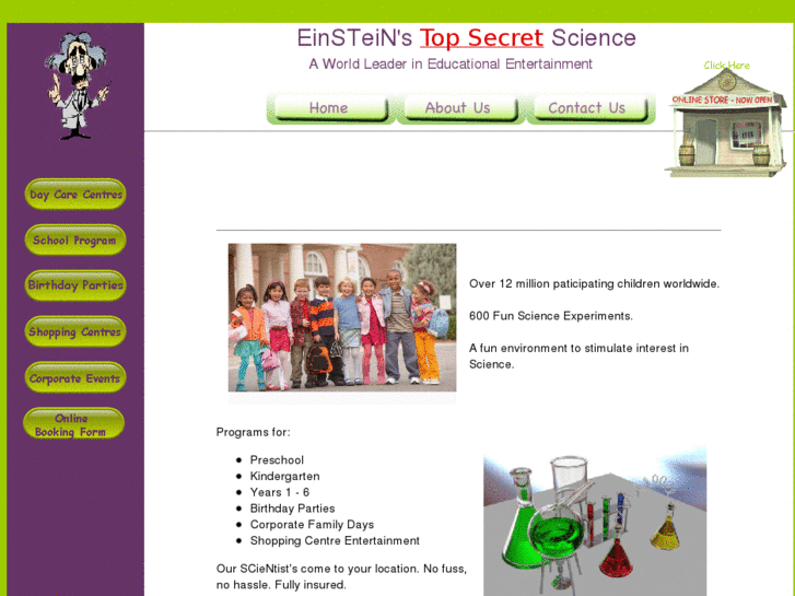 www.einsteinstopsecretscience.com.au