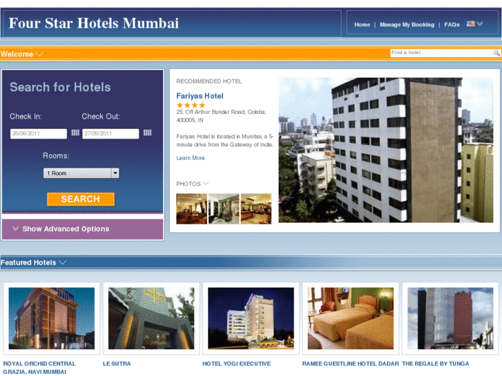 www.fourstarhotelsmumbai.com