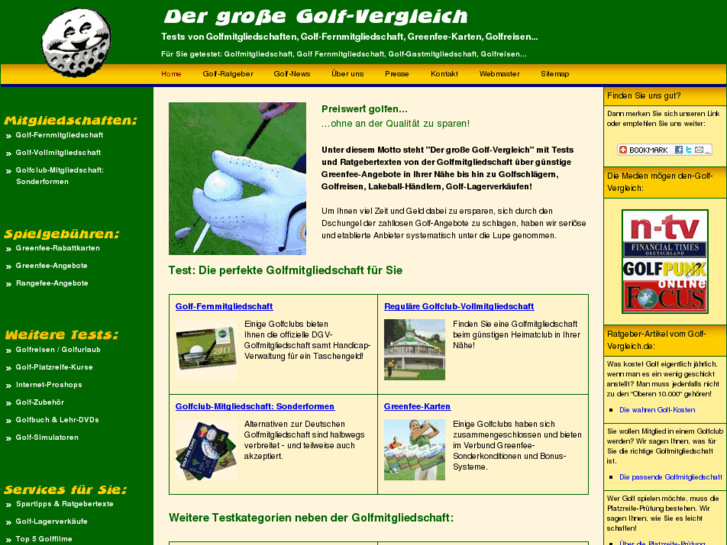 www.golf-vergleich.de