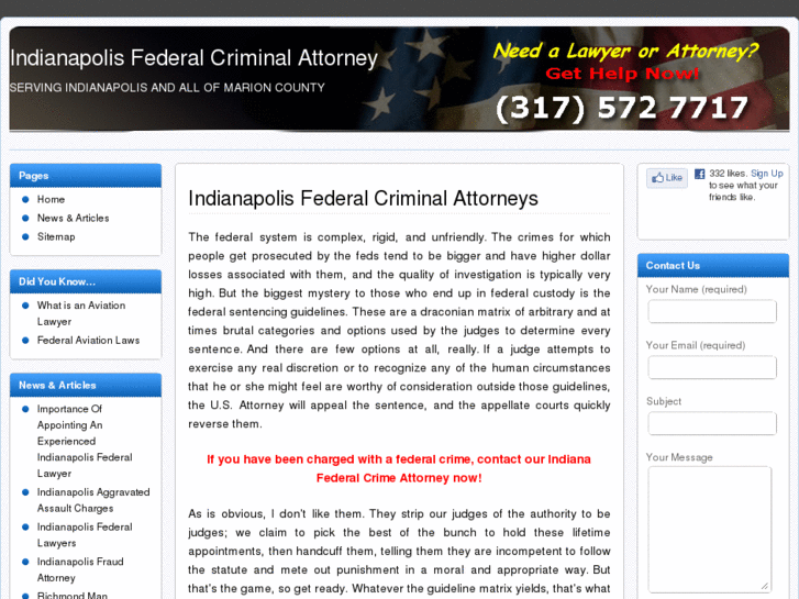 www.indianapolisfederalcriminalattorneylawyer.com