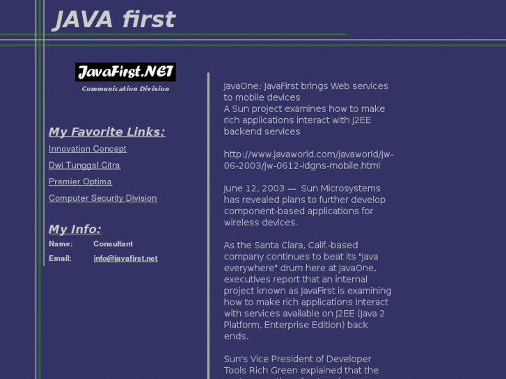 www.javafirst.net