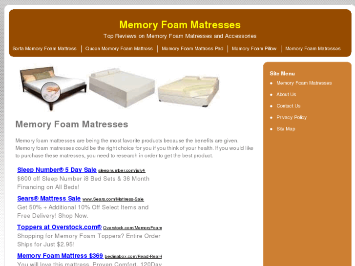 www.memoryfoam-matresses.com